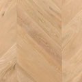Raw Solid Oak Chevron